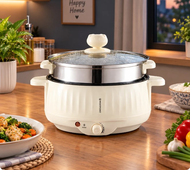 Prestige 6.5 Liter Electric Cooking Pot-Multicooker